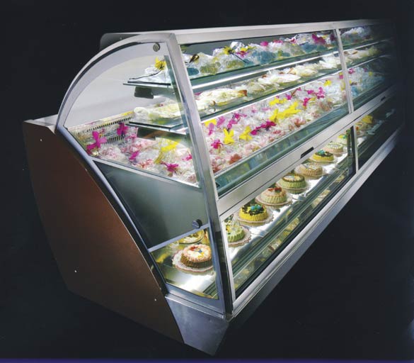 Gelato Pastry Display Case - Gelostandard Fiorentina Model